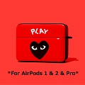Cute Nero Cuore | Airpod Case | Silicone Case for Apple AirPods 1, 2, Pro Cosplay